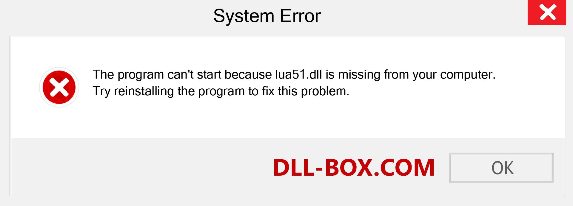  lua51.dll file is missing?. Download for Windows 7, 8, 10 - Fix  lua51 dll Missing Error on Windows, photos, images